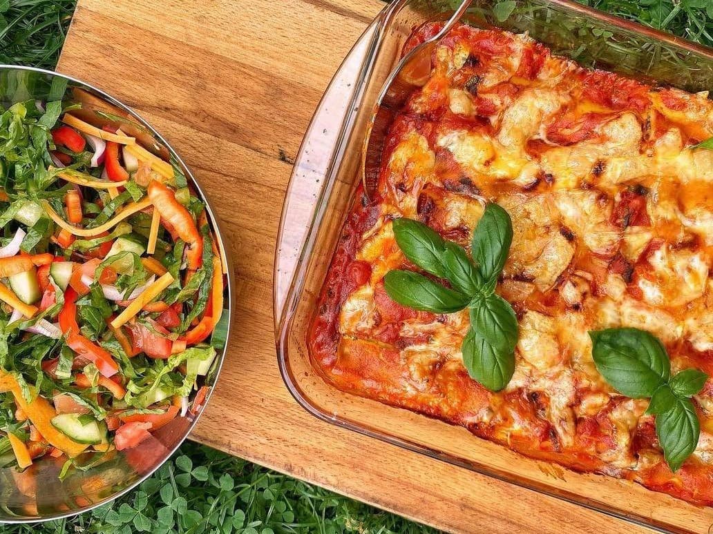 Canelloni med ricotta & spenat