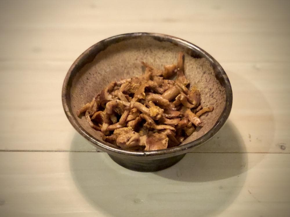 Smörstekta kantareller